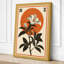 Moonlit Flower Japandi - Wrapped Canvas-1242999932-1242999872
