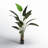 83'' Faux Banana Tree in Pot