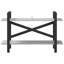 64cm H x 100cm W Steel Etagere Bookcase-1352175064