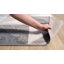 Tapis bleu ciel / bleu marine à motif géométrique Lambdin-36811405