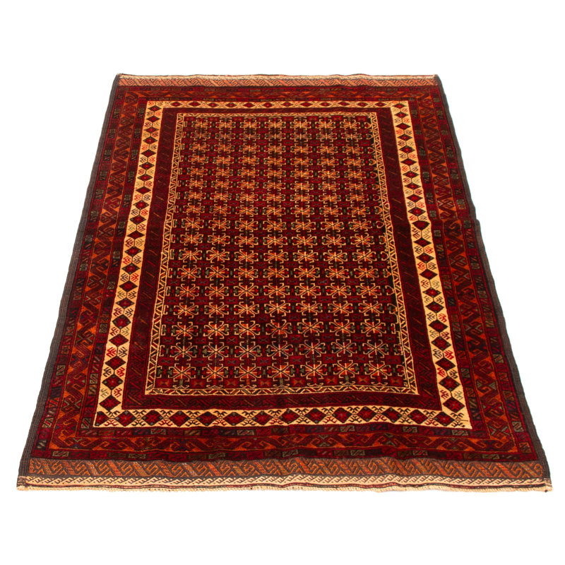 Teimani Red Rug 4'3" x 6'11"