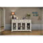 Console Huck avec 4 portes en verre et 3 tiroirs-244226571