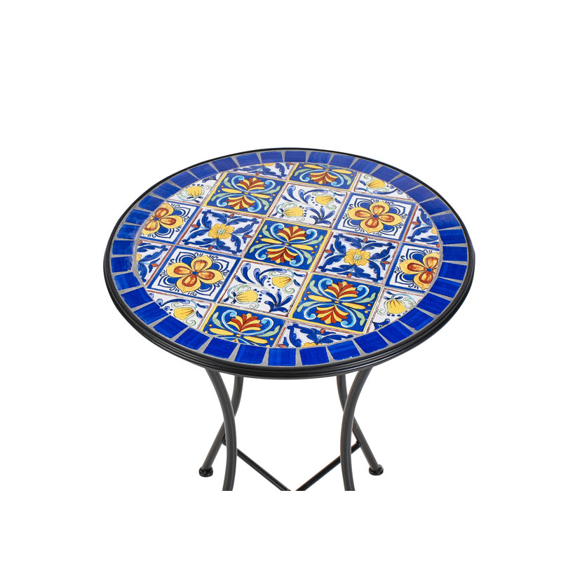 Aalijah Round 2 - Person 60Cm L Outdoor Bistro Table