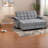 Multifunctional Sofas With Storage, Wood Frame Modern Sleeper For Home