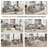 Boneless 108" Modular Sofa Corduroy Modern L Shaped Sectional For Living Room-1473597347