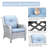 Wicker Outdoor Lounge Chair