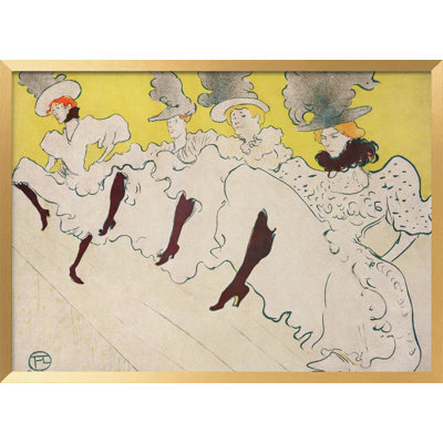 Mademoiselle Eglantinea Print by Toulouse Lautrec