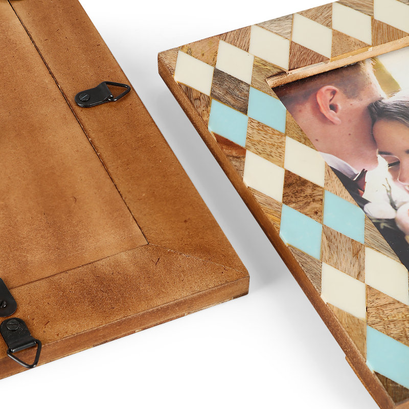 Stainforth Brown Wood Picture Frame, 7.48" x 9.45"