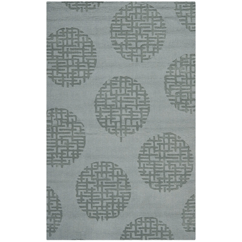 Scanlan Hand Loomed Wool Geometric Rug, Rectangle 4' x 6'