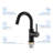 Circular Single Hole Bathroom Faucet with Drain Assembly-63898563