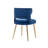 Khanya 19.75'' H Velvet Upholstered Oak Side Chair-1332638760
