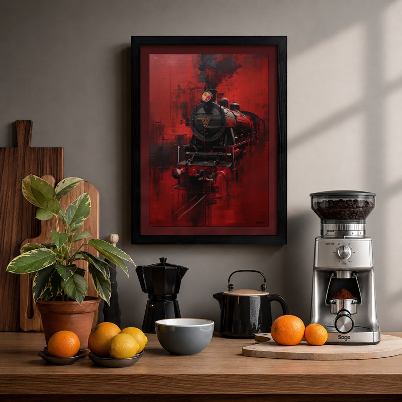 Print, Black, A3 - 42.0 x 29.7 cm