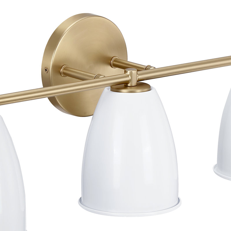 Éclairage pour meuble-lavabo à intensité variable à 3 lumières Izampo, Blanc