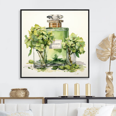 Green Gardenia Grace Perfumes - Parfums, art mural