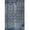 Rapture Abstract Area Rug in Siver Gray/Navy Blue