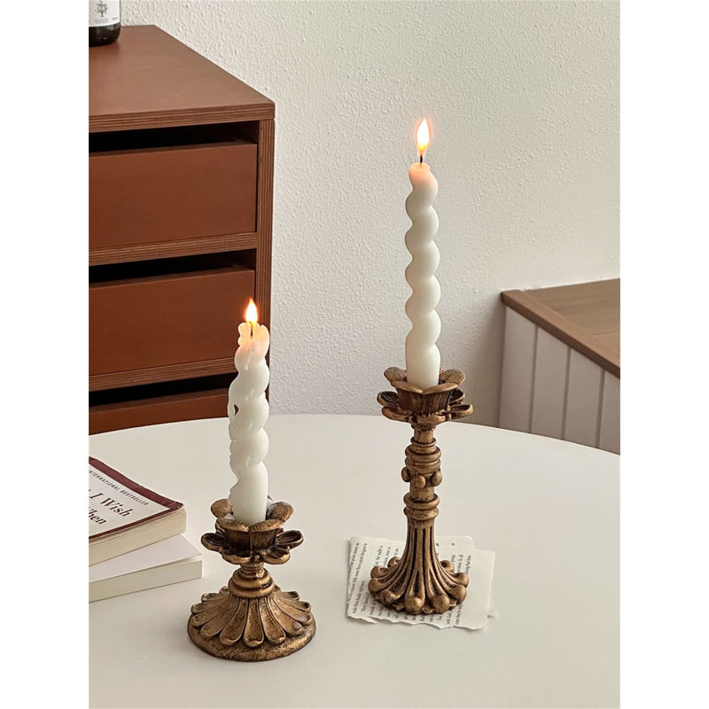 6.22'' H Metal Tabletop Candlestick