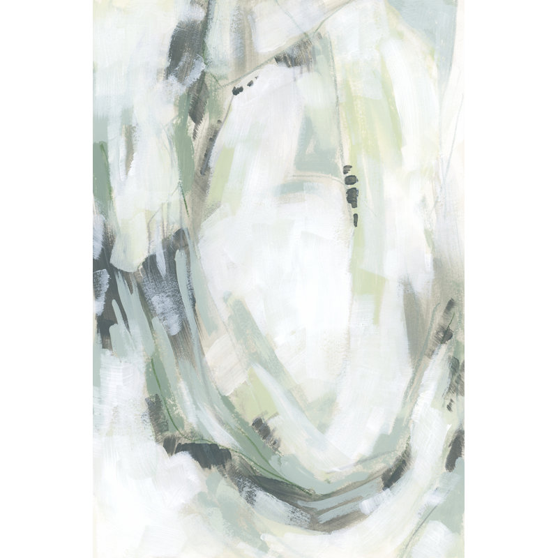 Verdigris Cascade I by June Erica Vess - Wrapped Canvas Print, 46cm H x 30cm W x 3.8cm D
