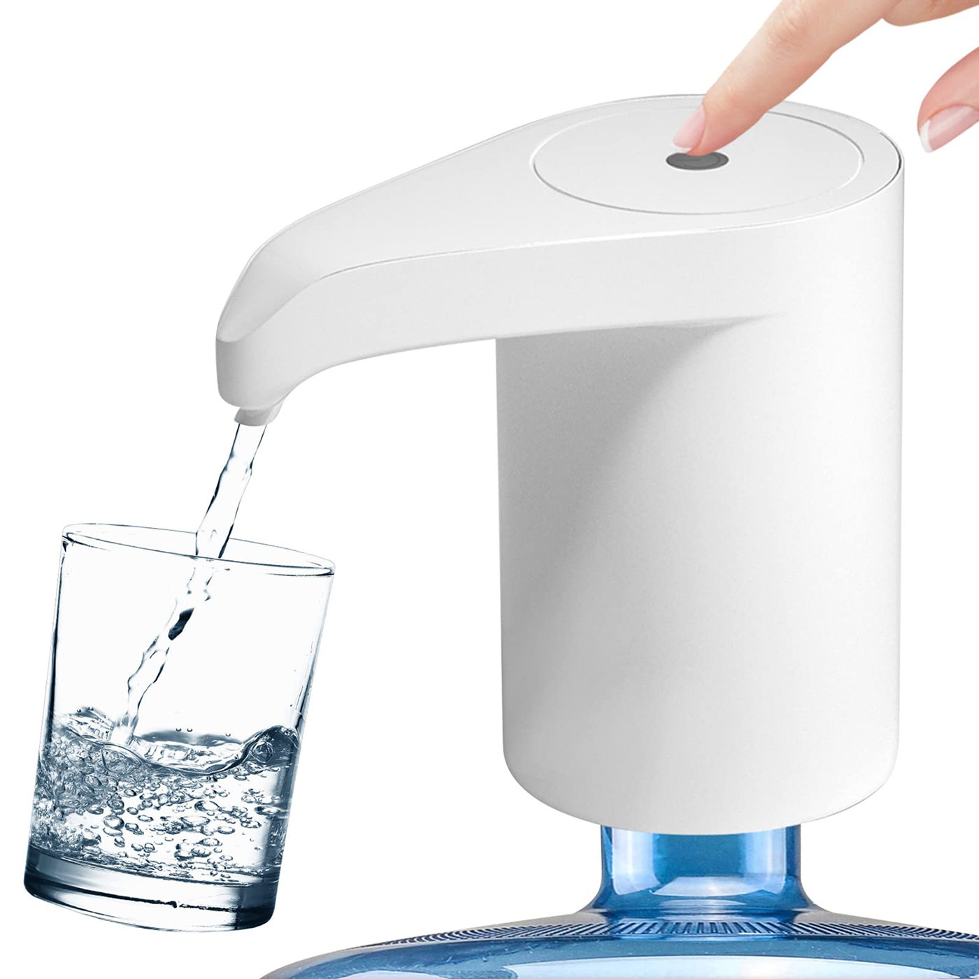 LoochMee White Portable Bottleless Electric Water Dispenser | Wayfair