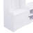 VIBE HAUS 79.1''Wide Modern Hall Tree With Shoe Storage, 4-In-1 Entryway Bench With 8 Cubbies, 7 Coat Hooks & Adjustable Shelf For Hallway, Living Room, White-1454225374