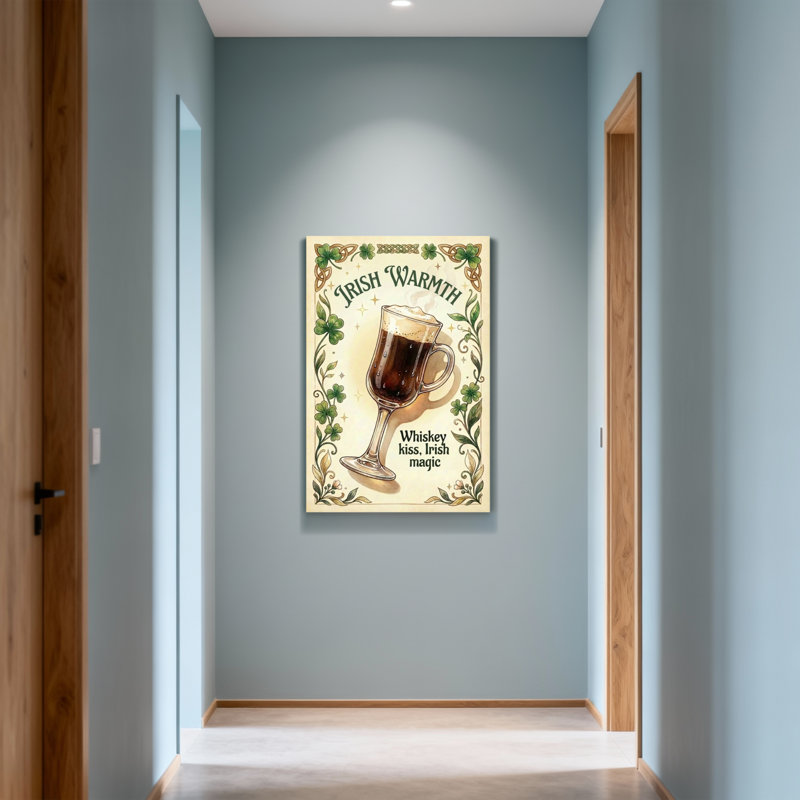 Mode irlandaise chaleur Whiskey Kiss Irish Magic, H 16 po x l 24 po