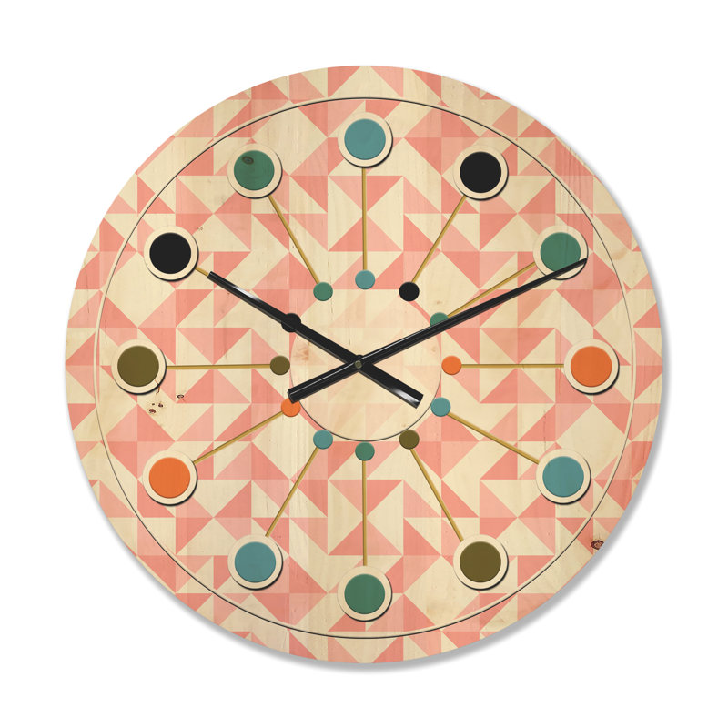 Horloge murale abstraite, Petit