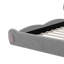 Grand lit plateforme tapissier avec tête de lit et poche arrondie-1000191485