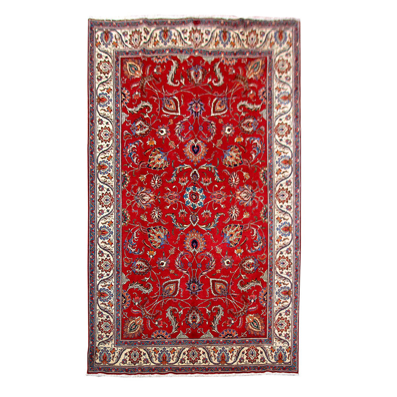 Tapis rectangulaire en laine 10 pi x 16 pi