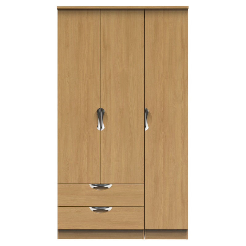 Bhodhini Manufactured Wood Wardrobe