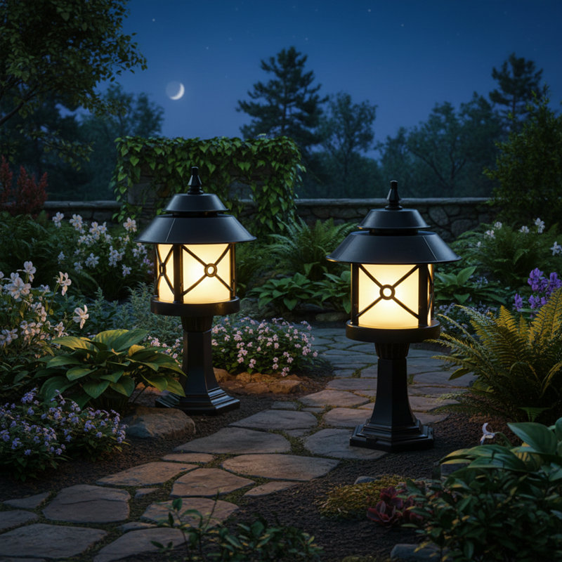 Hartford 1-Light Traditional Pedestal Light