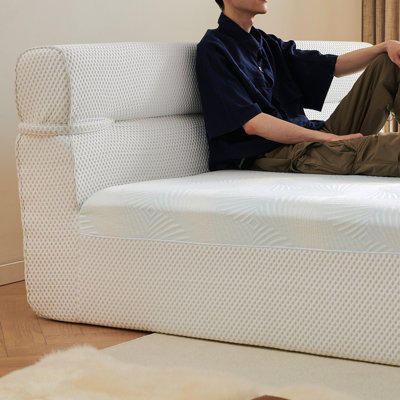 All In One Queen Mattress & Bed Frame 15 Inch Queen Size Mattresses  In A Box With Cool Fabric  Pressure Relief, Motion Isolation  No Assembly Required For Living Room Apartment Bedroom Dormitory
