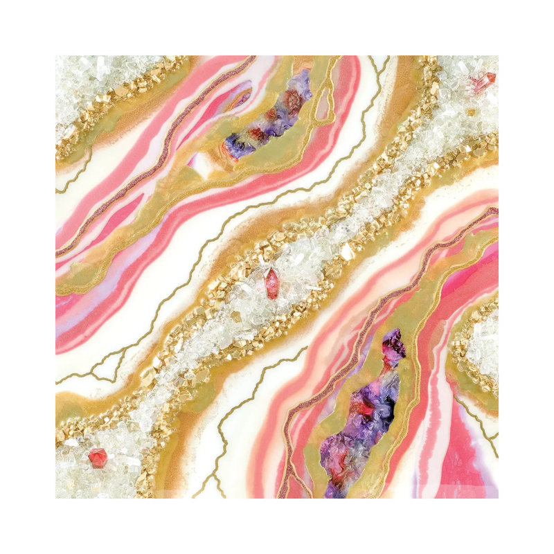 Secreto by Goga Studio - Wrapped Canvas Painting, 30.48 cm H x 30.48 cm W