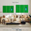 Immeuble vert vif-221424865