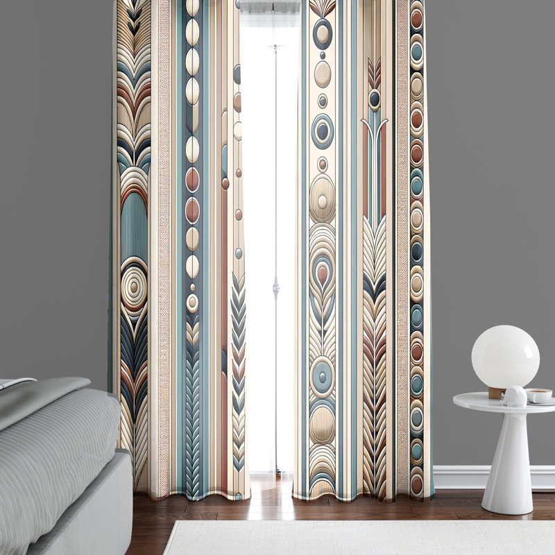 Window Curtains, 20" W x 52" L