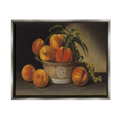 «Classic Peaches And Grapes» sur toile