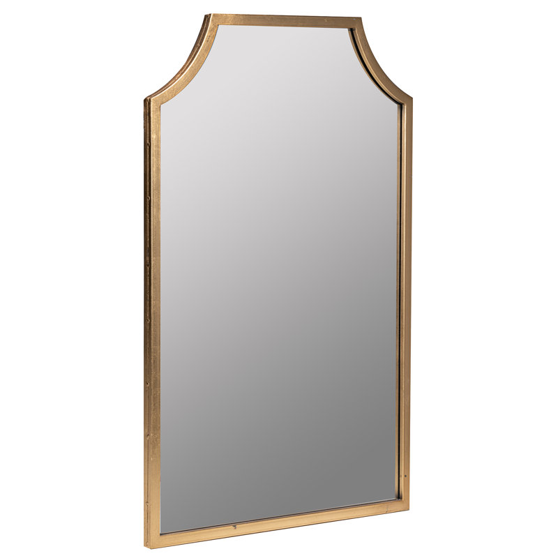 Simone Arch Metal Mirror, Gold