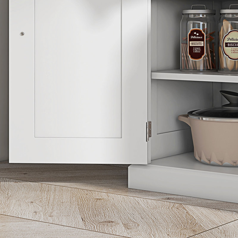 Grande armoire de rangement autoportante pour garde-manger