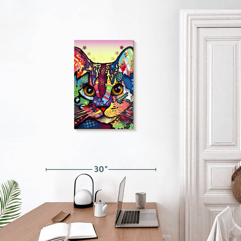 Brampt Maya Cat, 24" H x 16" W