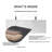 Jasmine 60'' Natural Veneer Plywood Bathroom Vanity with Engineered Stone Top