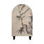 Armoire-penderie moderne à double porte arquée