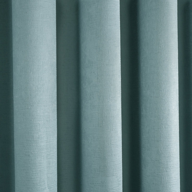 Room Darkening Curtain Pair, Width 229 x Drop 229 cm, Blue