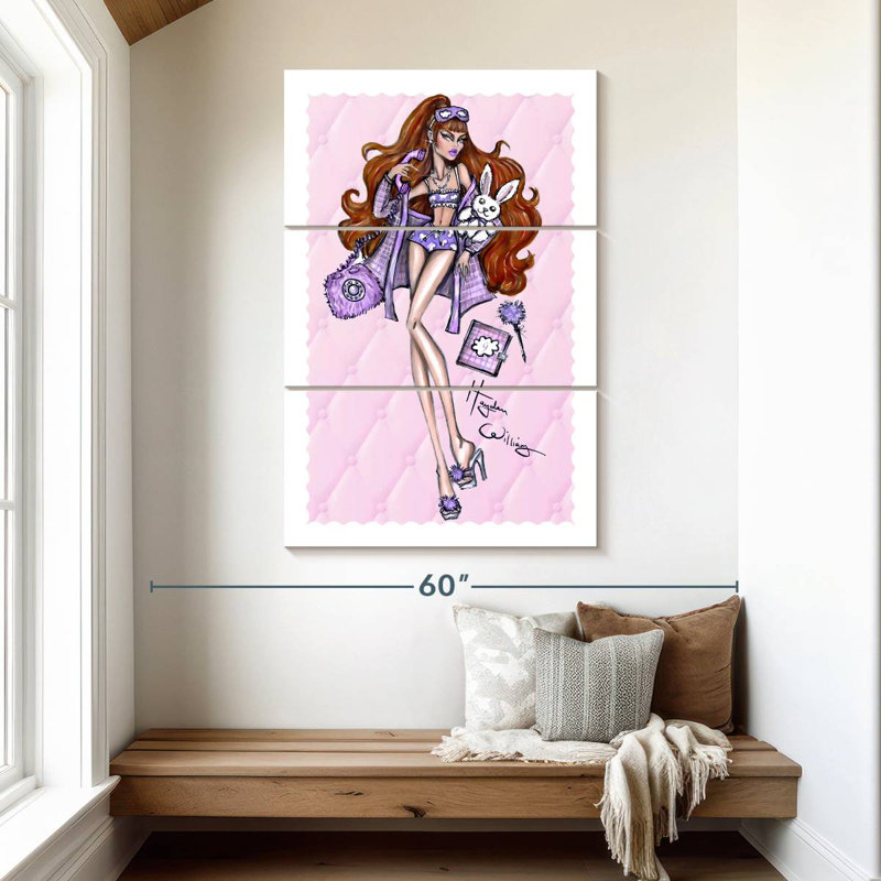Shuttleworth Chic Sweet Dreams III, 50" H x 32" W