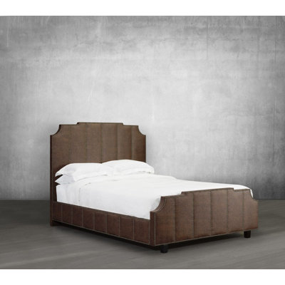 Lit plateforme tapissier Stoker