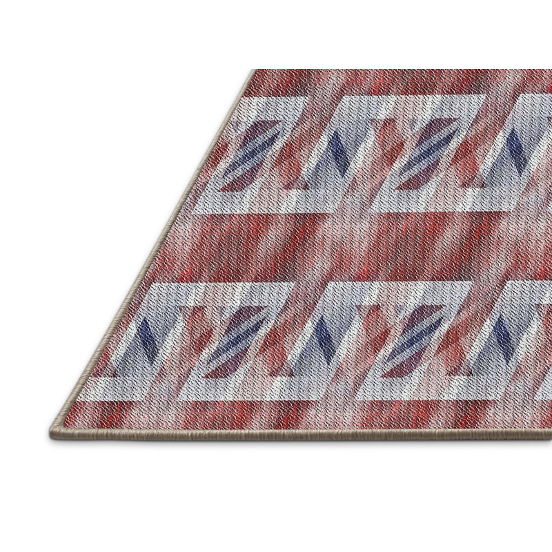 Geometric Indoor Rug, Rectangle 8' x 10'