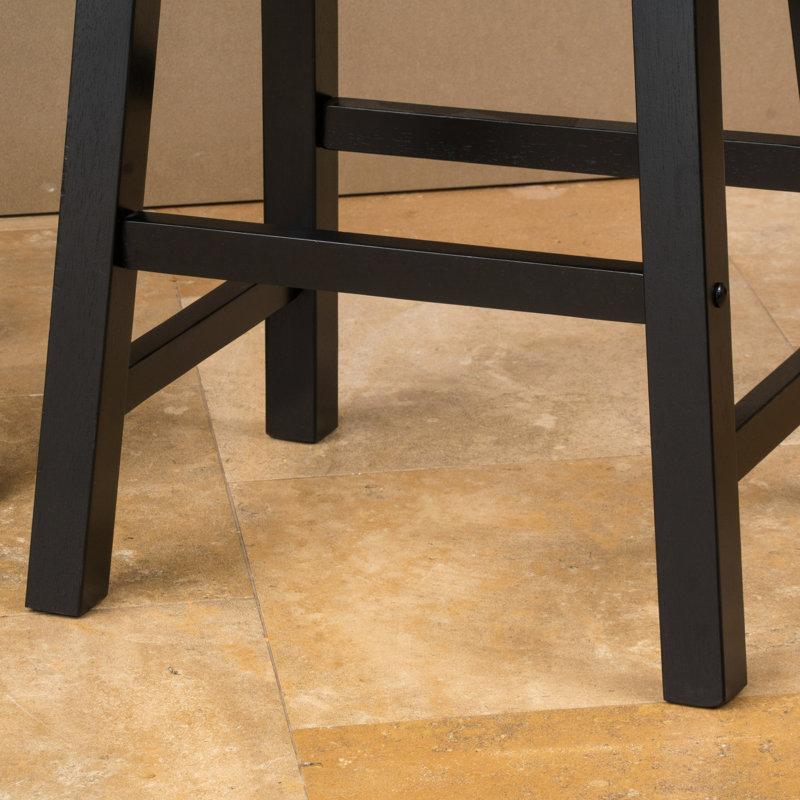 Tabouret de selle 24 po en noyer