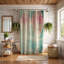 Rideau de douche Teal Vintage - Premium-1744834432