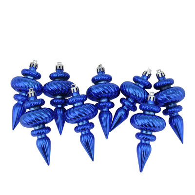 Shatterproof Shiny Finial Christmas Ornament