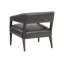 FAUTEUIL Sherish - Cuir gris anthracite-506650632