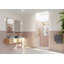 Halo 40.25 in. x 78 in. Frameless Glass Hinge Shower Door-1110663893