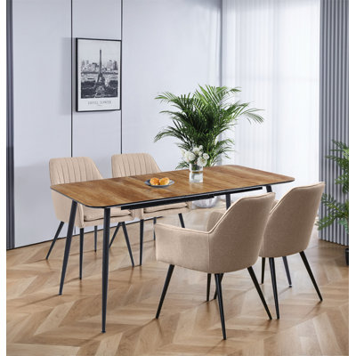 Mose 4 - Person Extendable Dining Set