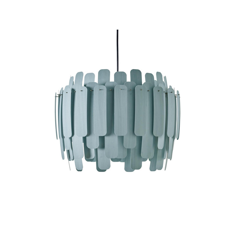 Maruja 1 - Light Pendant, E26, Sea Blue, Matte Black